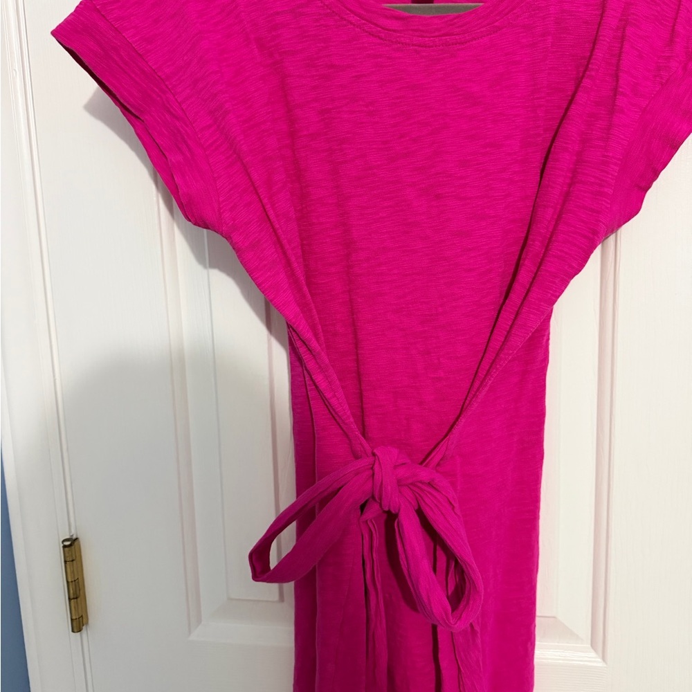 J. Crew Fuchsia Short-Sleeve Tee